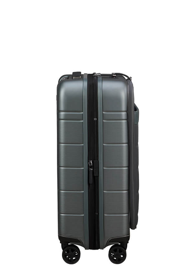 Samsonite Samsonite Neopod Spinner 55 Exp. - Sage Khaki - Harde handbagagekoffer met voorvak