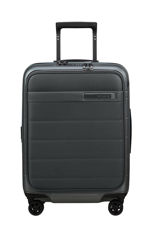Samsonite Samsonite Neopod Spinner 55 Exp. - Sage Khaki - Harde handbagagekoffer met voorvak