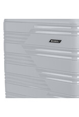 Gabol Gabol Handbagage Reiskoffer - Uyiko - Spinner 55 / 35 cm uitbreidbaar - Zilver