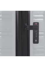 Gabol Gabol Handbagage Reiskoffer - Uyiko - Spinner 55 / 35 cm uitbreidbaar - Zilver