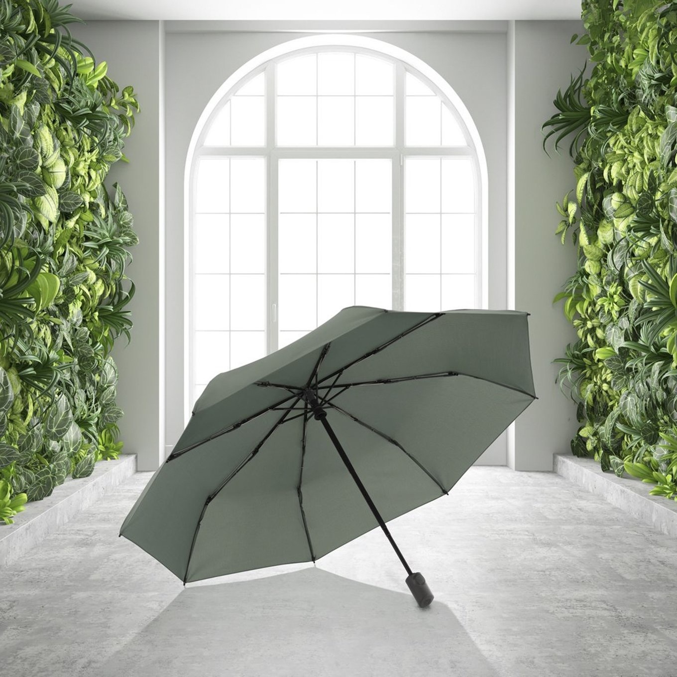 Knirps Knirps Vision Duomatic Paraplu – Duurzaam & Windproof – Zwart | Cargo Arnhem