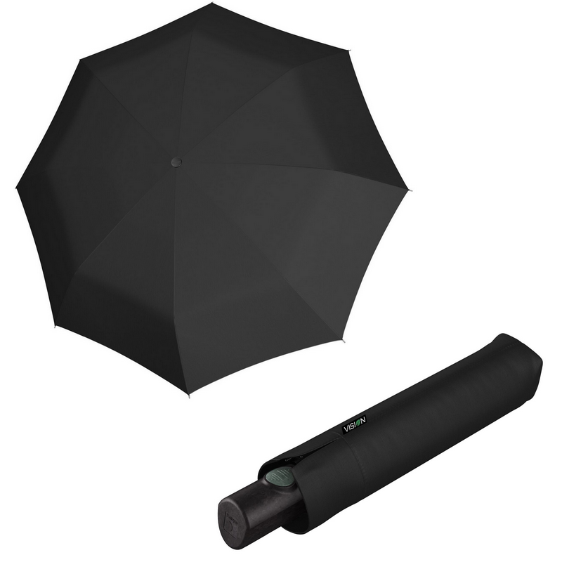 Knirps Knirps Vision Duomatic Paraplu – Duurzaam & Windproof – Zwart | Cargo Arnhem