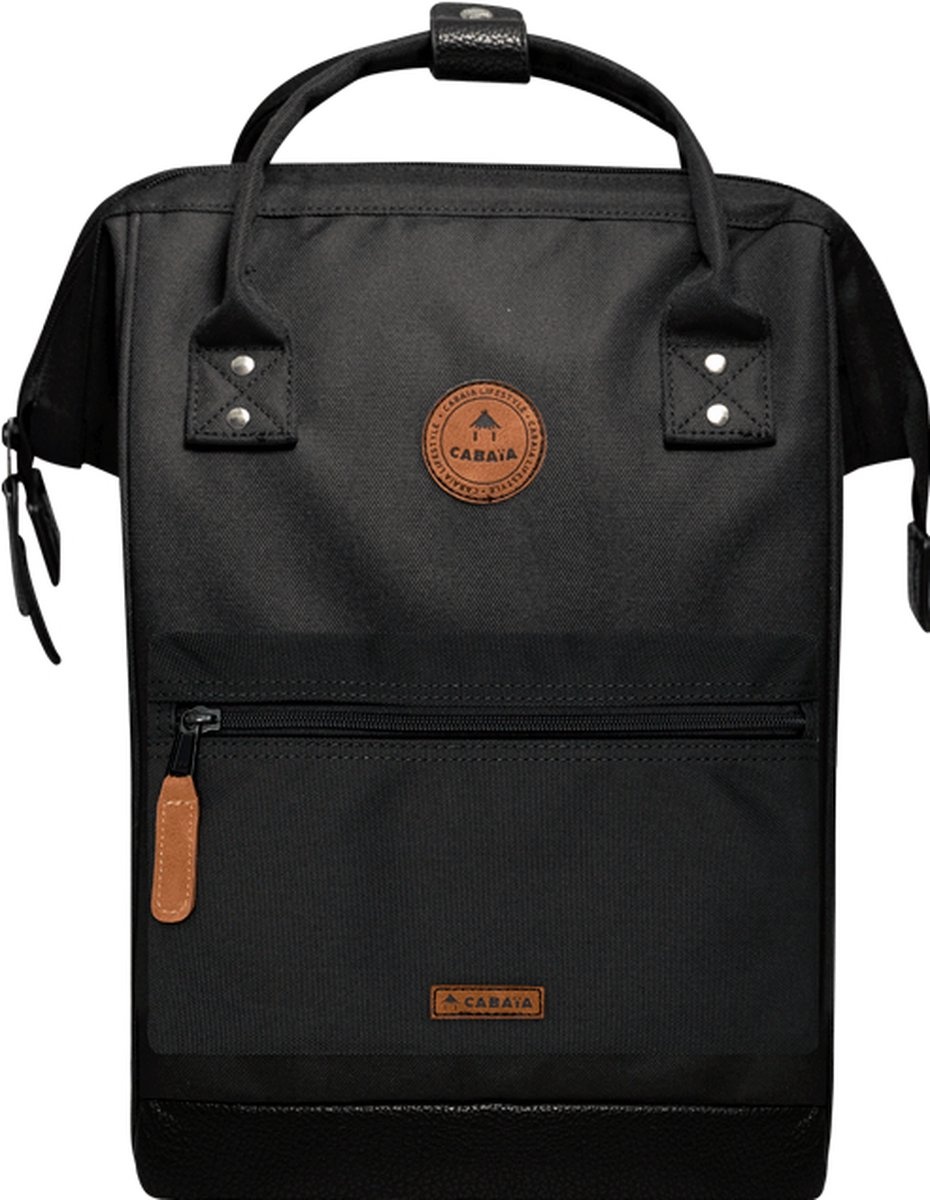 Cabaia Cabaia Adventurer Medium school rugzak 13" laptopvak - Berlijn Zwart
