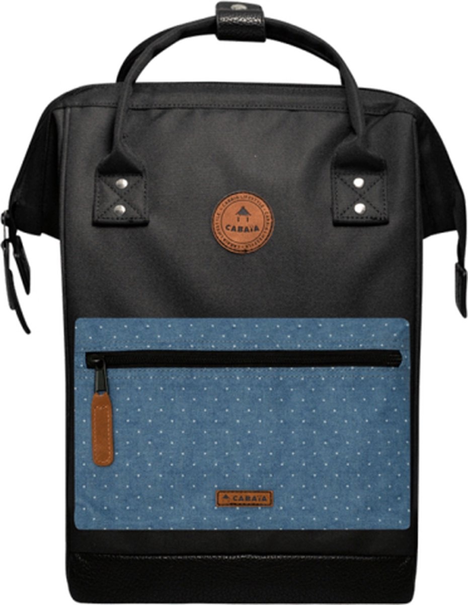 Cabaia Cabaia Adventurer Medium school rugzak 13" laptopvak - Berlijn Zwart