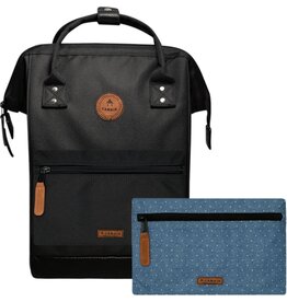 Cabaia Cabaia Adventurer Medium school rugzak 13" laptopvak - Berlijn Zwart