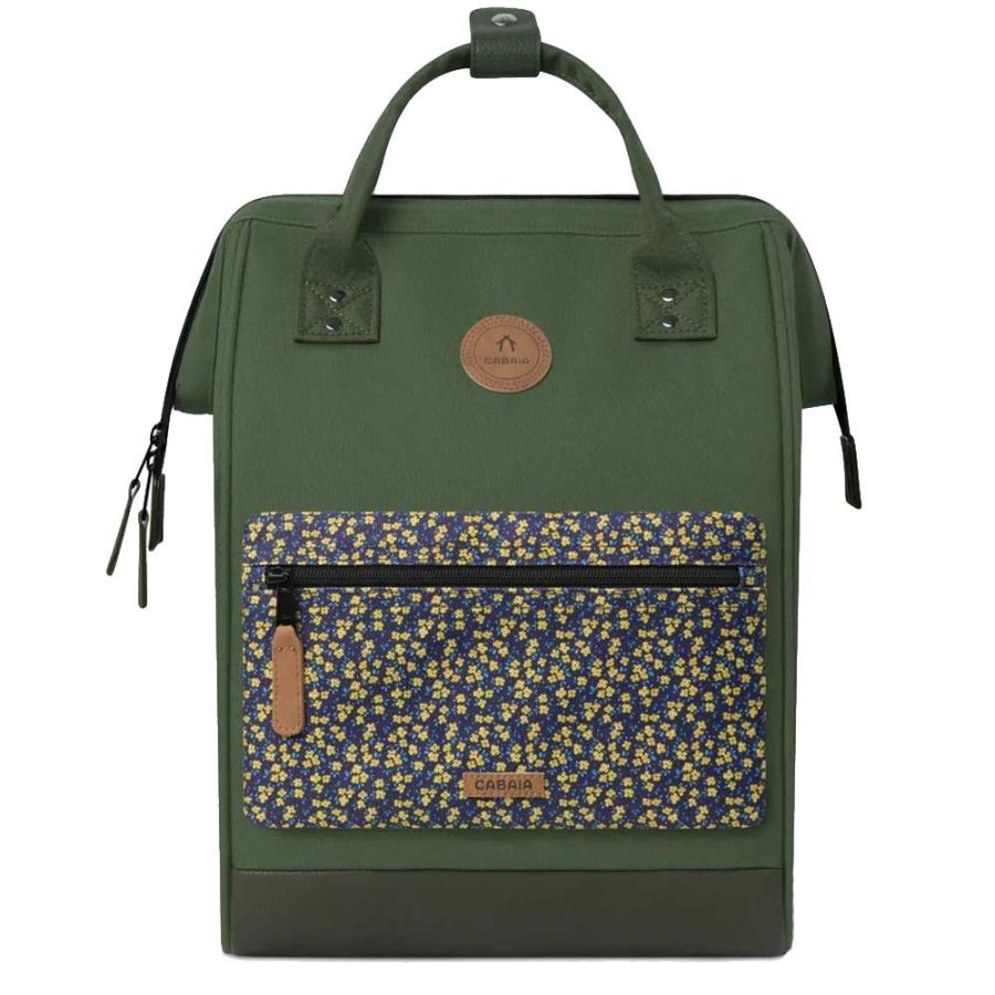 Cabaia Cabaia Adventurer Medium school rugzak 13" laptopvak - Seoul Kaki