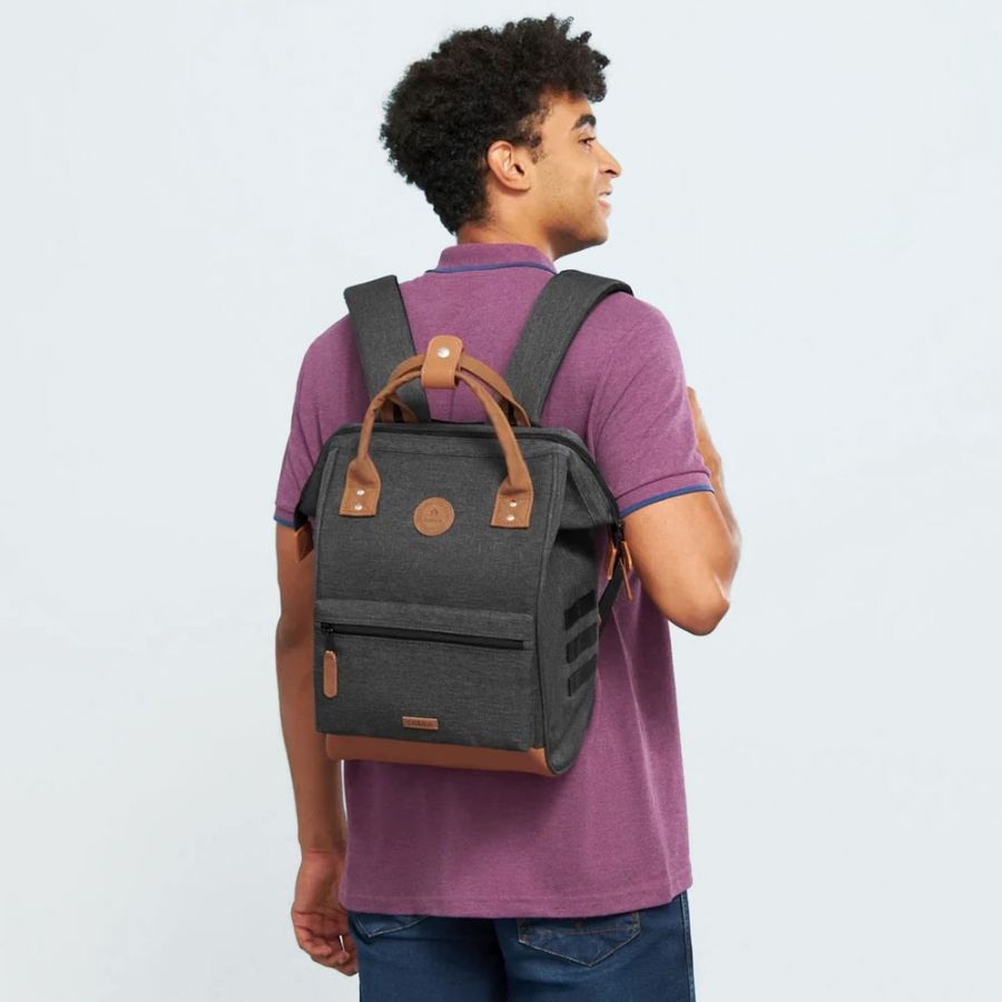 Cabaia Cabaia Adventurer Medium school rugzak 13" laptopvak - London grijs