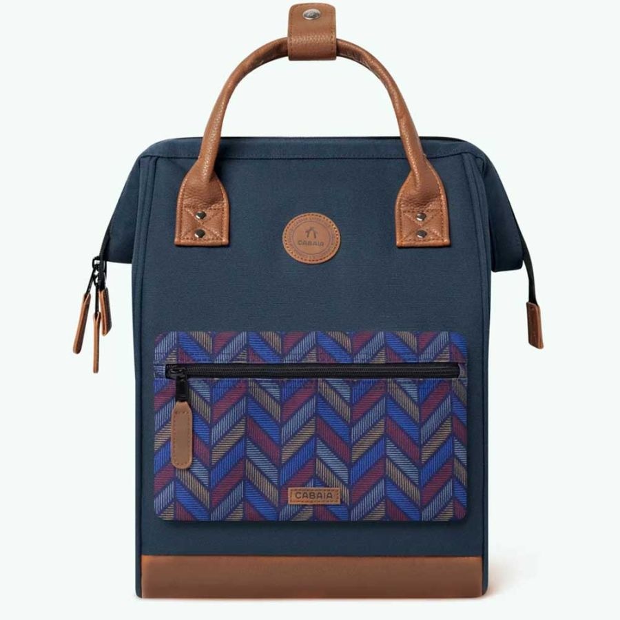 Cabaia Cabaia Adventurer Medium school rugzak 13" laptopvak - Chicago Navy