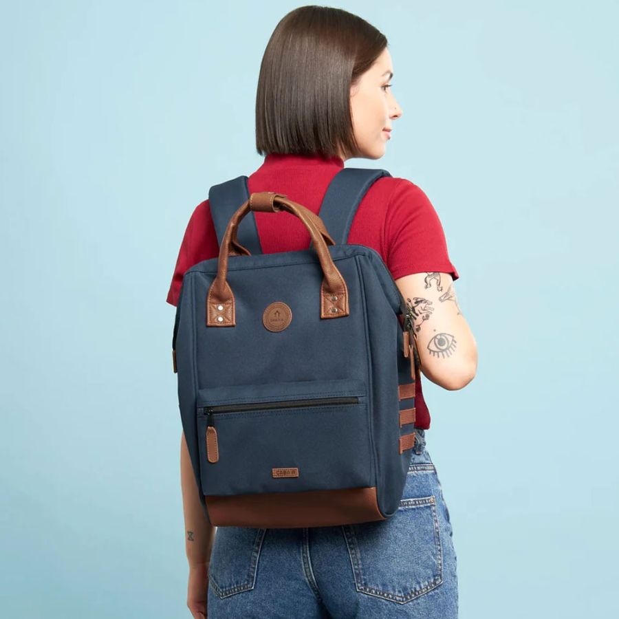 Cabaia Cabaia Adventurer Medium school rugzak 13" laptopvak - Chicago Navy
