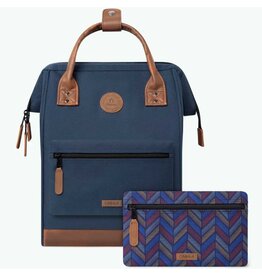 Cabaia Cabaia Adventurer Medium school rugzak 13" laptopvak - Chicago Navy