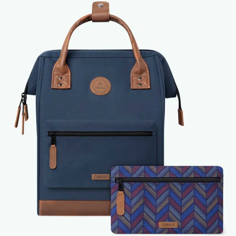 Cabaia Cabaia Adventurer Medium school rugzak 13" laptopvak - Chicago Navy