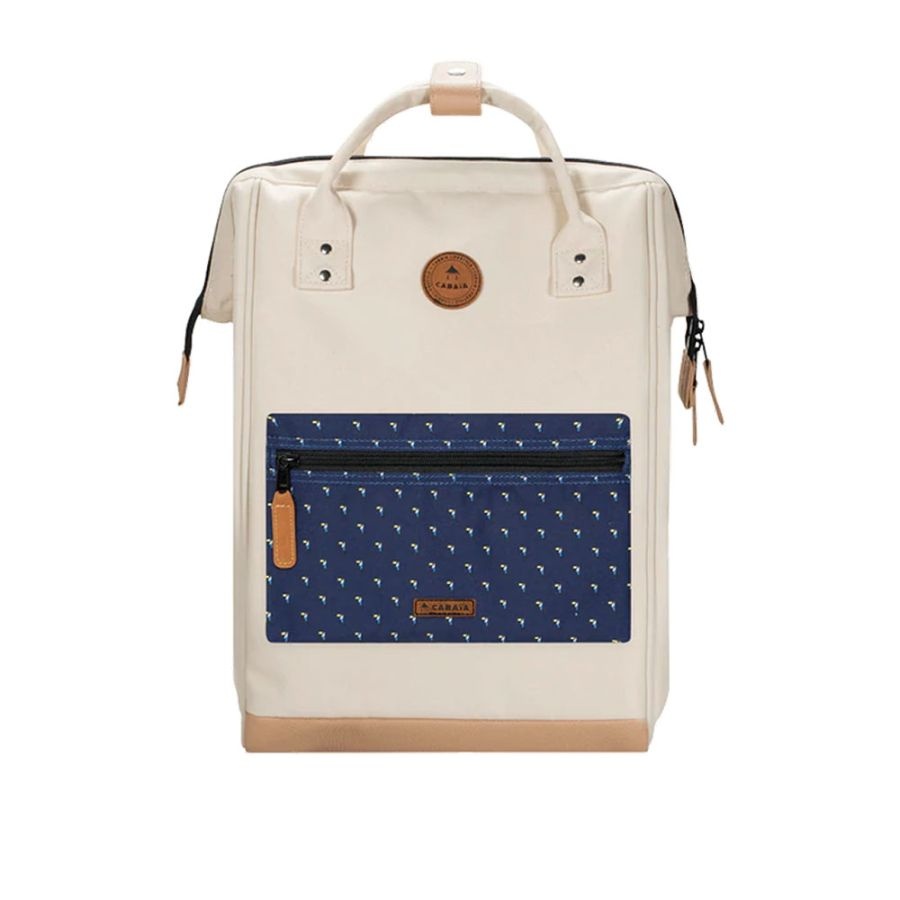 Cabaia Cabaia Adventurer Large school rugzak 15" laptopvak - Cape Town Creme