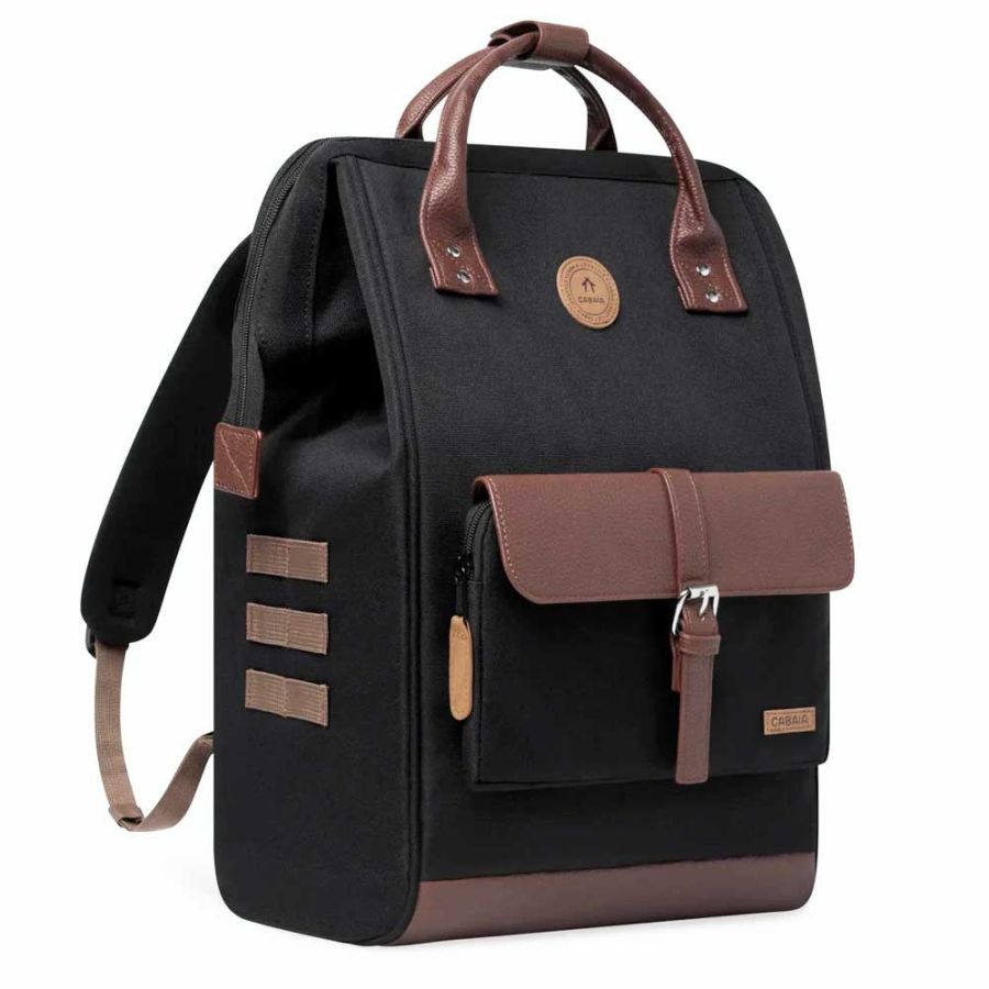 Cabaia Cabaia Adventurer Large school rugzak 15" laptopvak - Zwart Managua