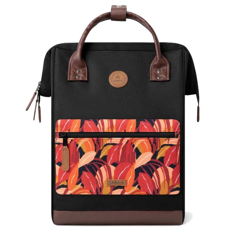 Cabaia Cabaia Adventurer Large school rugzak 15" laptopvak - Zwart Managua