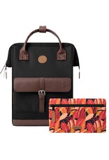 Cabaia Cabaia Adventurer Large school rugzak 15" laptopvak - Zwart Managua