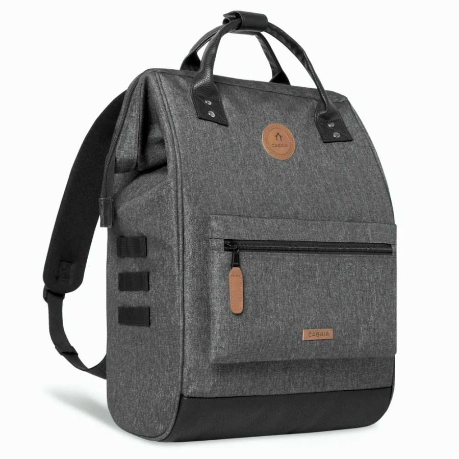 Cabaia Cabaia Adventurer Large school rugzak 15" laptopvak - Dark Grey Luxemburg