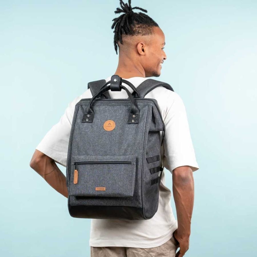 Cabaia Cabaia Adventurer Large school rugzak 15" laptopvak - Dark Grey Luxemburg