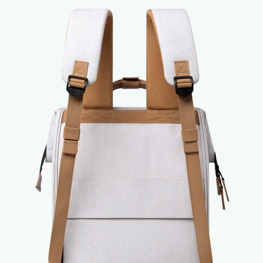 Cabaia Cabaia Adventurer Large school rugzak 15" laptopvak - Arequipa Creme