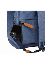 Cabaia Cabaia Adventurer Large school rugzak 15" laptopvak - Paris blauw