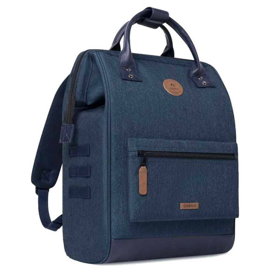 Cabaia Cabaia Adventurer Large school rugzak 15" laptopvak - Port Antonio Blauw