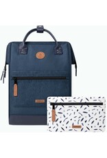 Cabaia Cabaia Adventurer Large school rugzak 15" laptopvak - Port Antonio Blauw