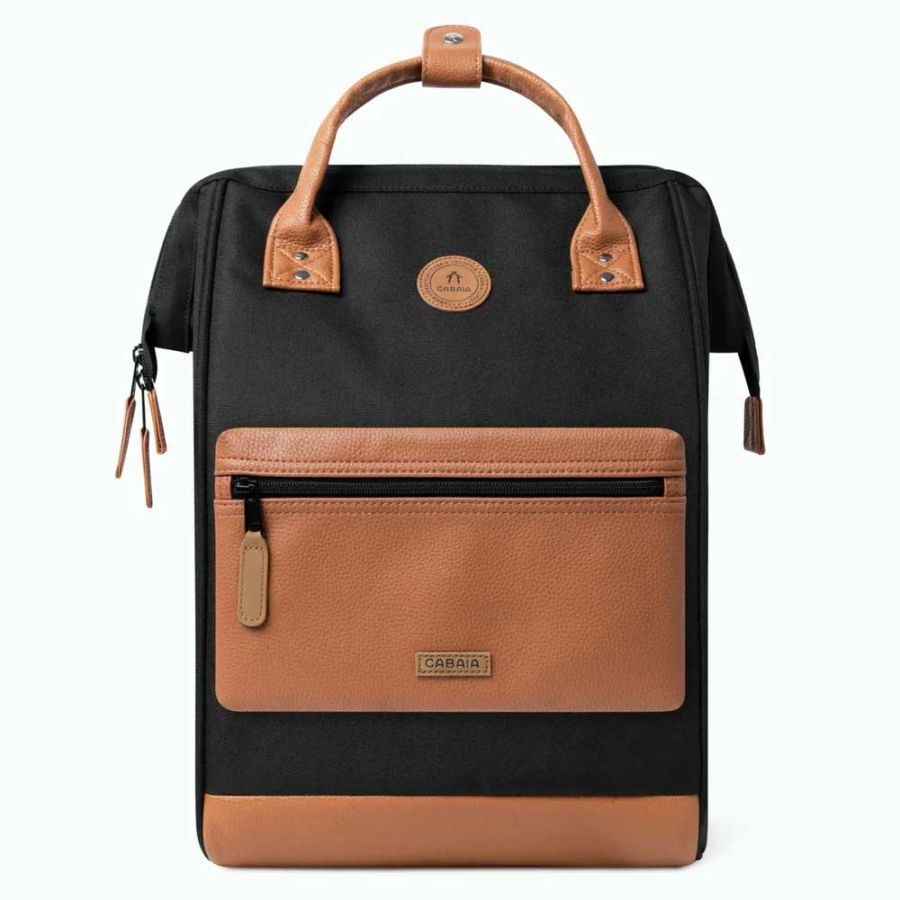 Cabaia Cabaia Adventurer Large school rugzak 15" laptopvak - Keulen Zwart