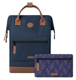 Cabaia Cabaia Adventurer Large school rugzak 15" laptopvak - Chicago Blauw