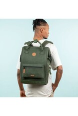 Cabaia Cabaia Adventurer Large school rugzak 15" laptopvak - Busan Kaki