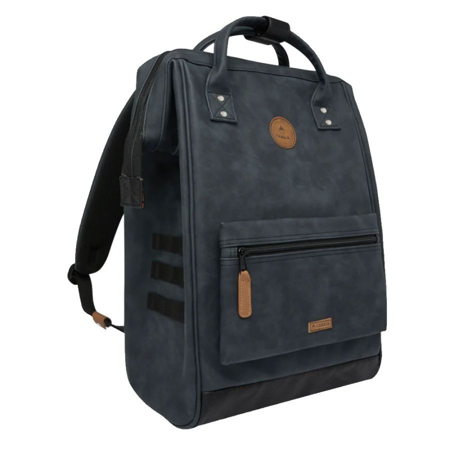 Cabaia Cabaia Adventurer Large school rugzak 15" laptopvak - Le Havre Zwart