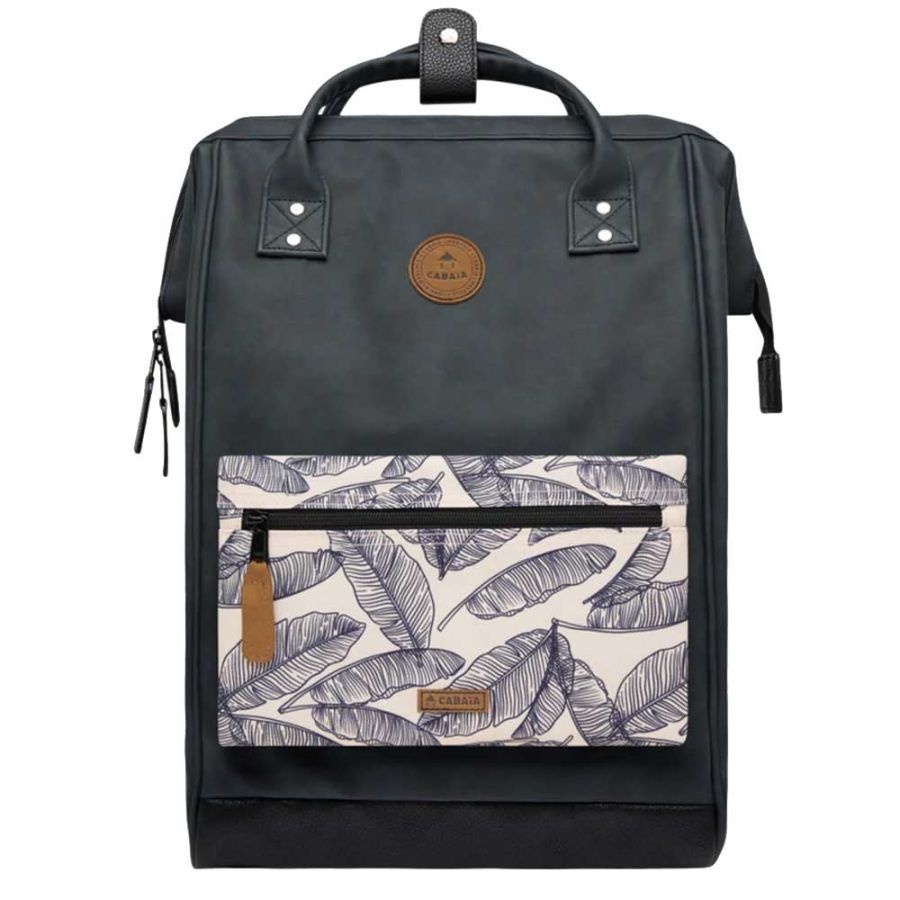 Cabaia Cabaia Adventurer Large school rugzak 15" laptopvak - Le Havre Zwart