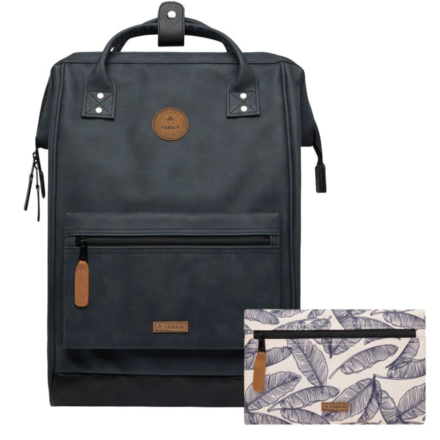 Cabaia Cabaia Adventurer Large school rugzak 15" laptopvak - Le Havre Zwart