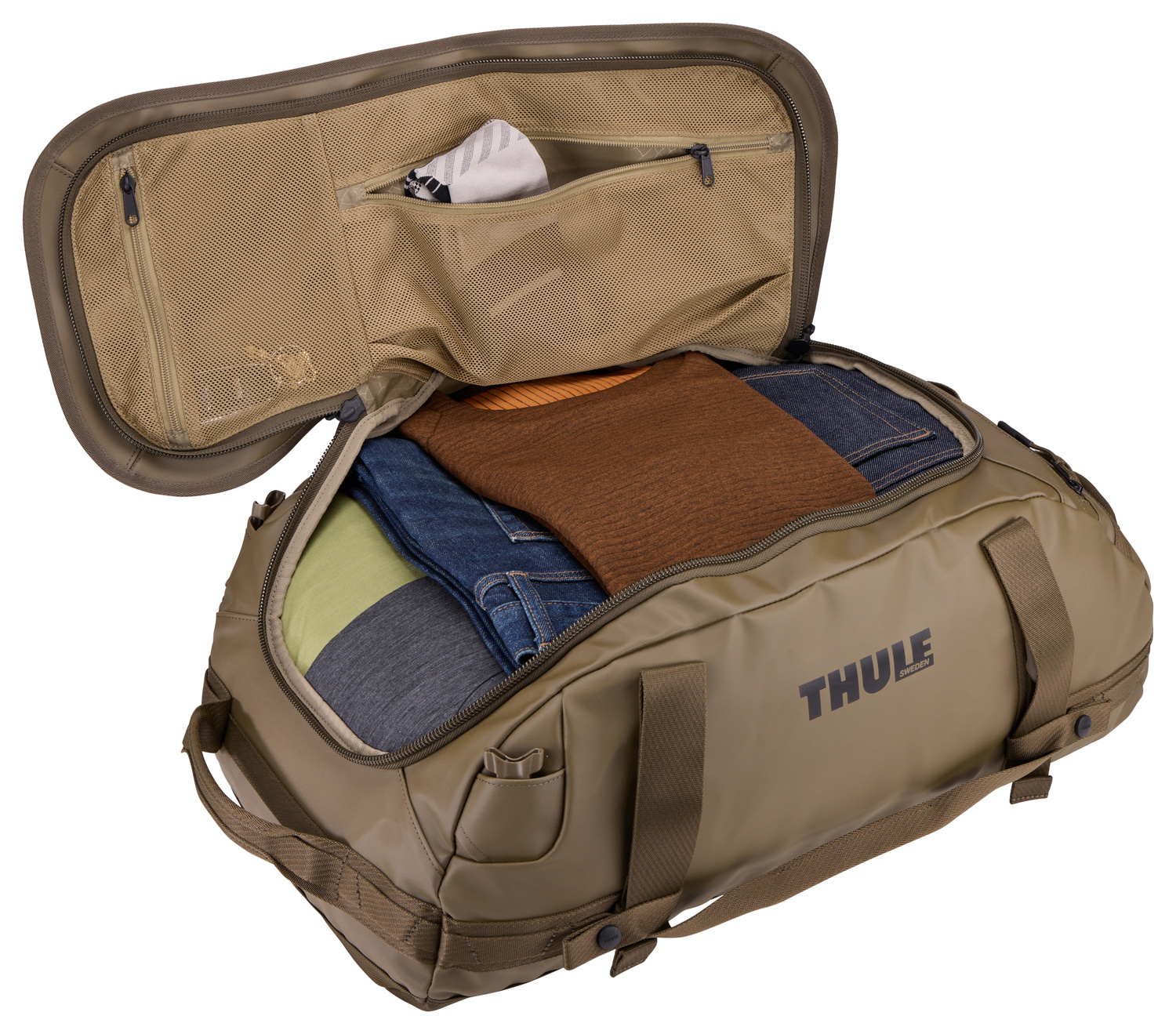 Thule Thule Chasm Duffel / rugzak 40L - handbagagetas - Deep Khaki - Limited Edition