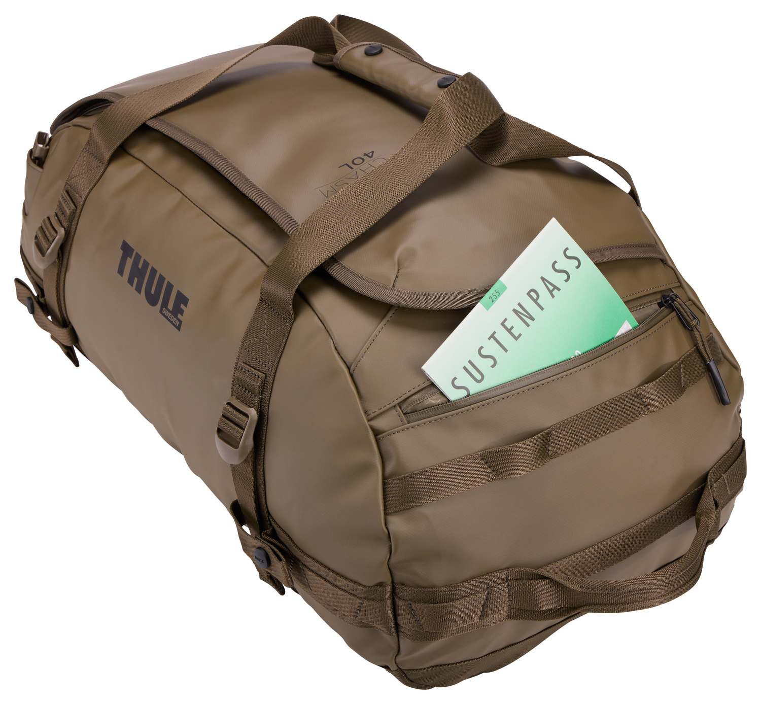 Thule Thule Chasm Duffel / rugzak 40L - handbagagetas - Deep Khaki - Limited Edition