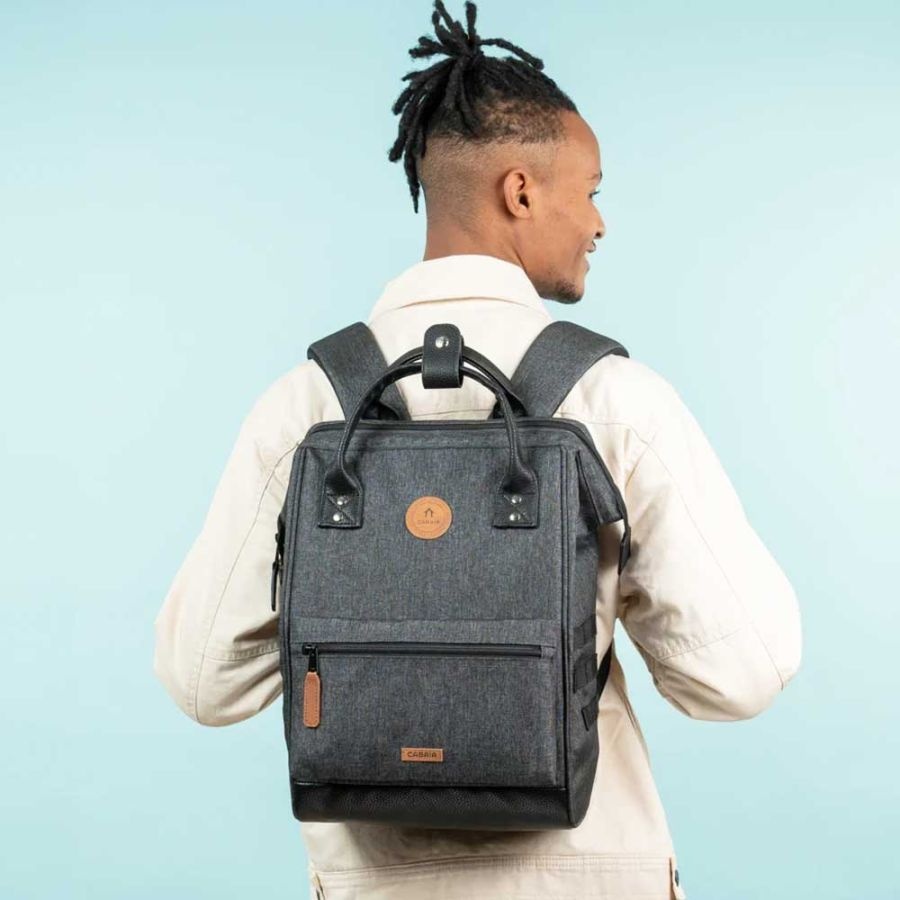 Cabaia Cabaia Adventurer Medium school rugzak 13" laptopvak - Luxemburg grijs