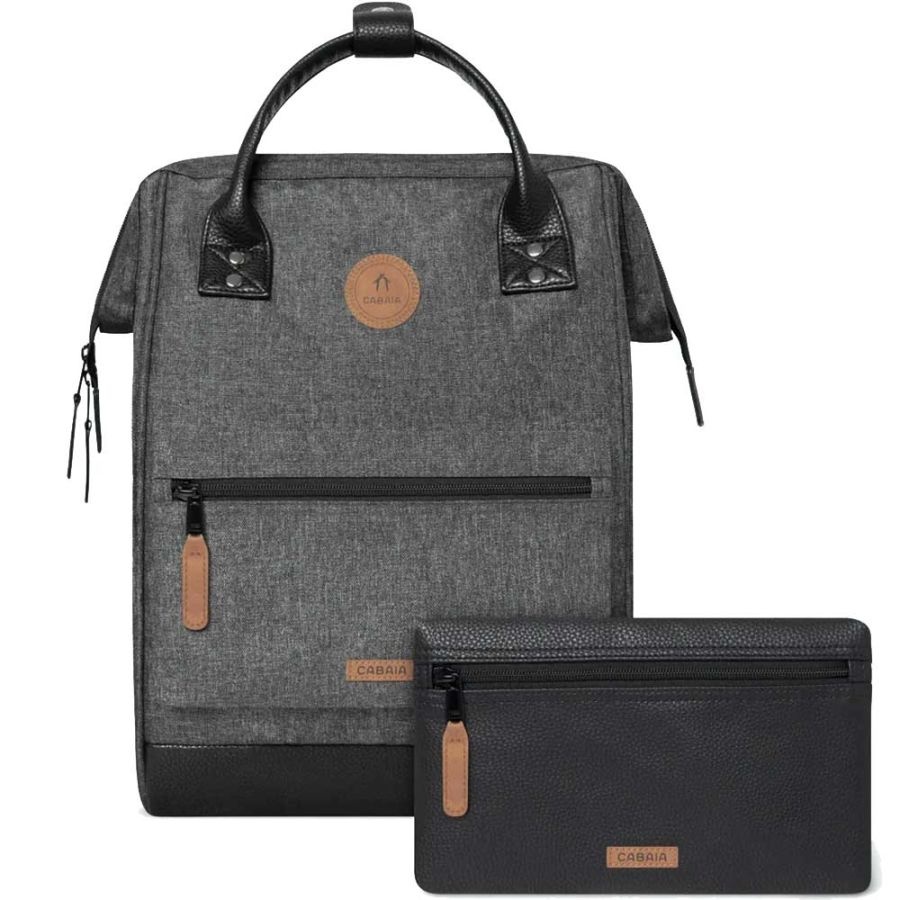 Cabaia Cabaia Adventurer Medium school rugzak 13" laptopvak - Luxemburg grijs