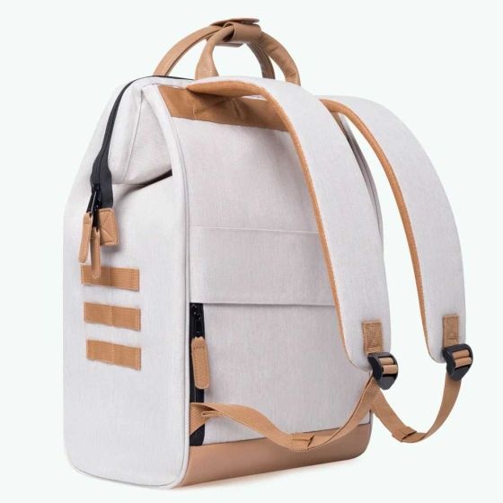 Cabaia Cabaia Adventurer Medium school rugzak 13" laptopvak - Arequipa Creme