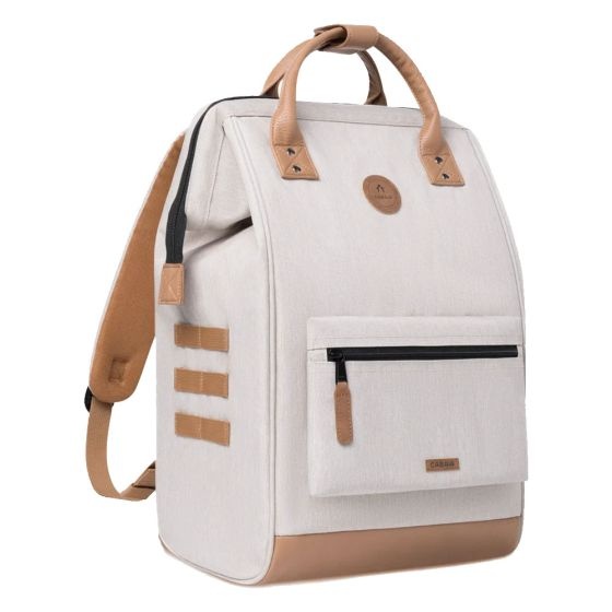 Cabaia Cabaia Adventurer Medium school rugzak 13" laptopvak - Arequipa Creme