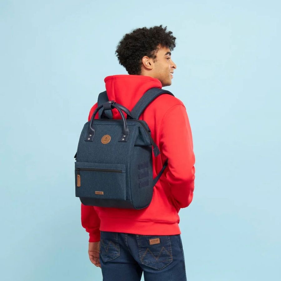 Cabaia Cabaia Adventurer Medium school rugzak 13" laptopvak - Port Antonio Blauw