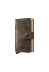 Secrid Secrid Mini Wallet Traceable Clay – Limited Edition | RFID & Vintage Leer