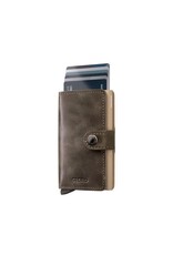 Secrid Secrid Mini Wallet Traceable Clay – Limited Edition | RFID & Vintage Leer
