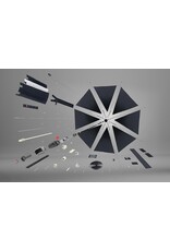 Knirps Knirps T-205 M Duomatic Windproof Paraplu - Dark Grey