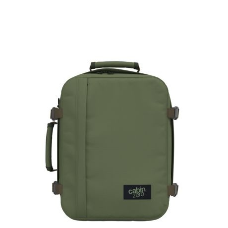 Cabinzero Cabinzero Classic handbagage Georgian Khaki ultralichte cabin rugzak 40 x 30 x 20 cm