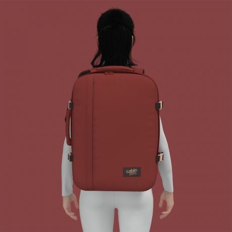 Cabinzero Cabinzero Classic 44L -  handbagage rugzak -  Sangria Red