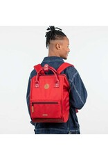 Cabaia Cabaia Adventurer Medium school rugzak 13" laptopvak - Akranes Rood