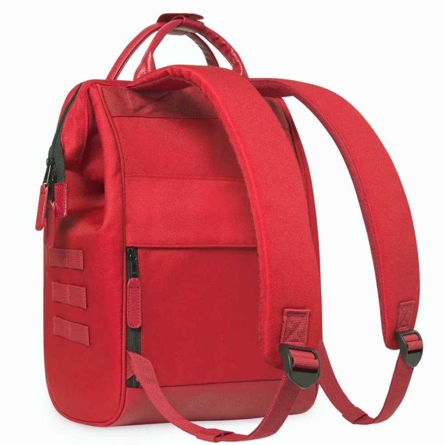 Cabaia Cabaia Adventurer Medium school rugzak 13" laptopvak - Akranes Rood