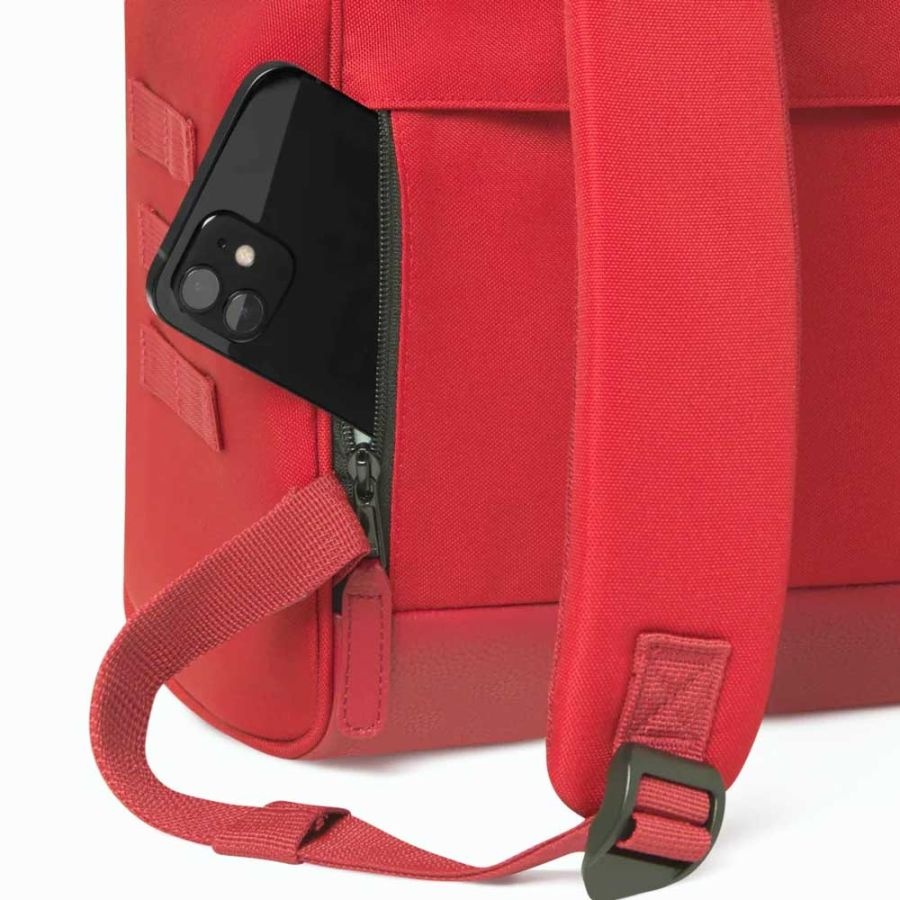 Cabaia Cabaia Adventurer Medium school rugzak 13" laptopvak - Akranes Rood