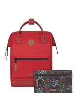 Cabaia Cabaia Adventurer Medium school rugzak 13" laptopvak - Akranes Rood