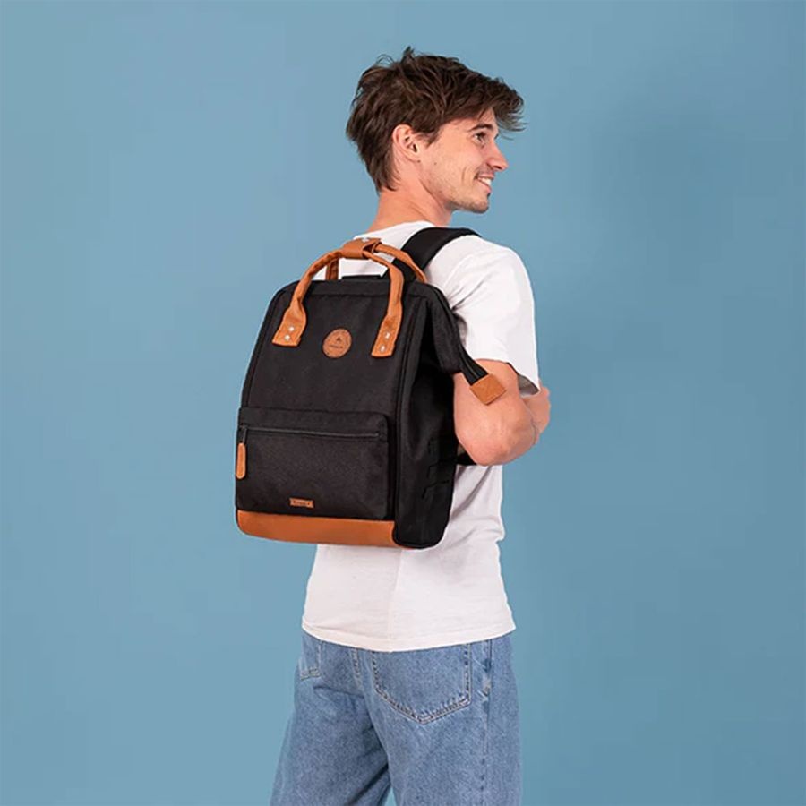 Cabaia Cabaia Adventurer Medium school rugzak 13" laptopvak - Keulen Black