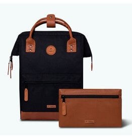 Cabaia Cabaia Adventurer Medium school rugzak 13" laptopvak - Keulen Black