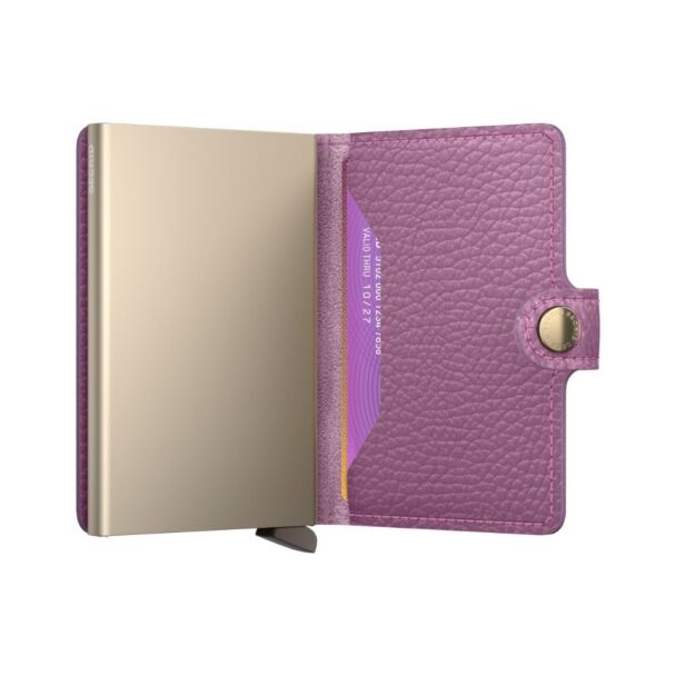 Secrid Secrid Mini Wallet Pebble Orchid pasjeshouder portemonnee